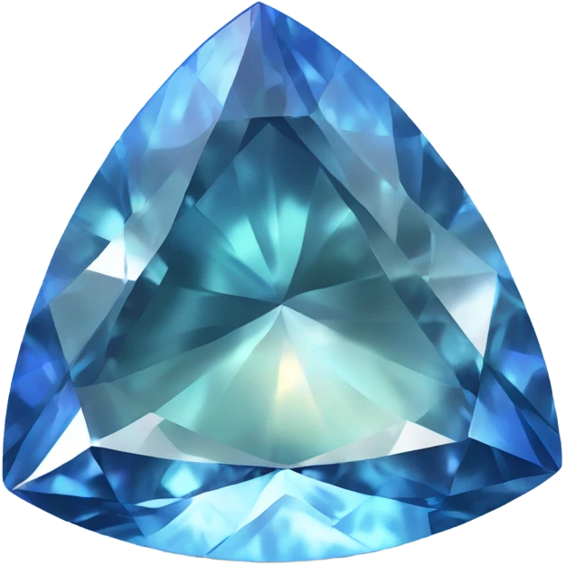 Shining blue diamond  emoji