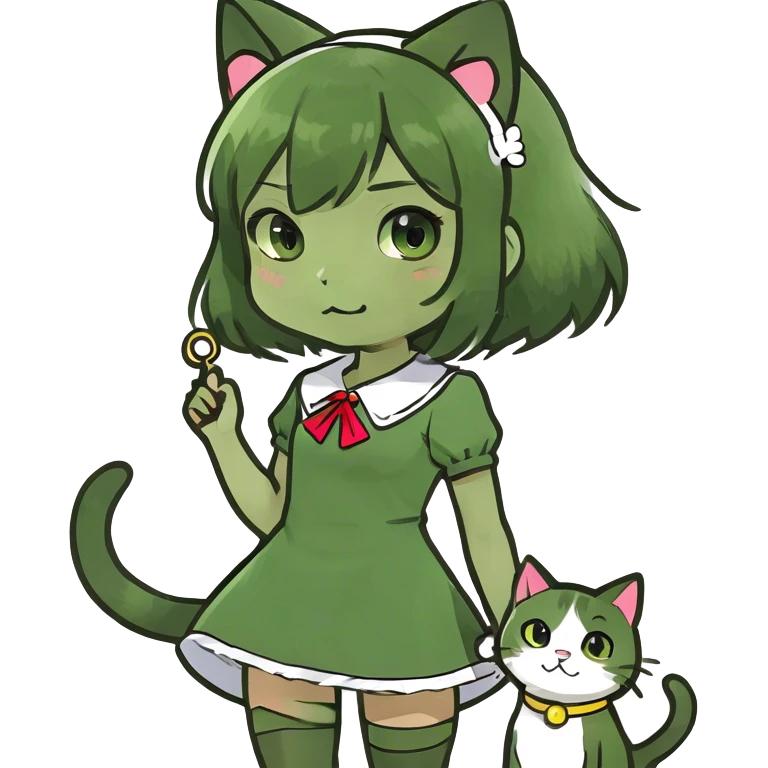 Neko girl emoji