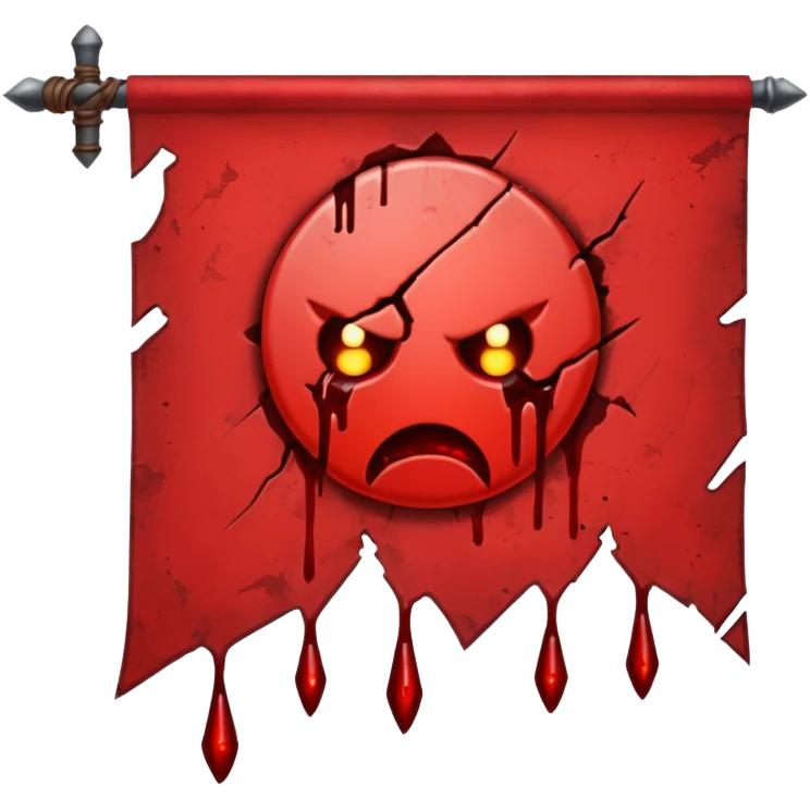bloody war banner emoji
