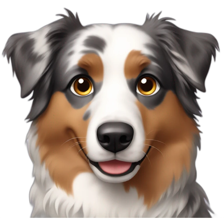 australian shepherd dog emoji