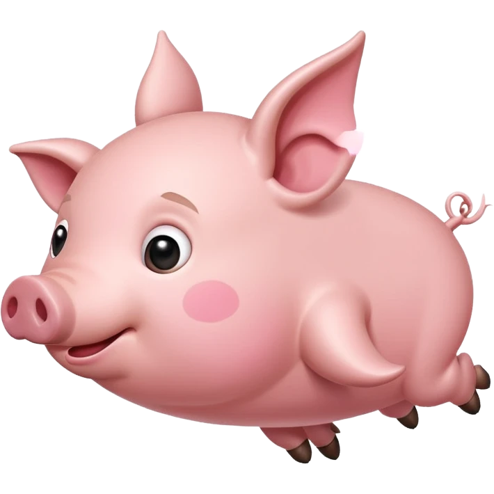 Pigflying emoji