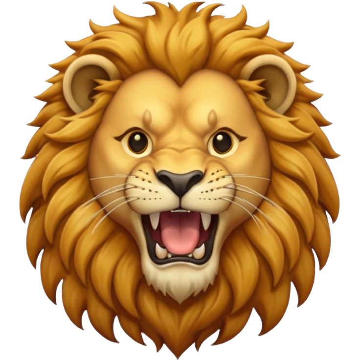lion roaring emoji emoji