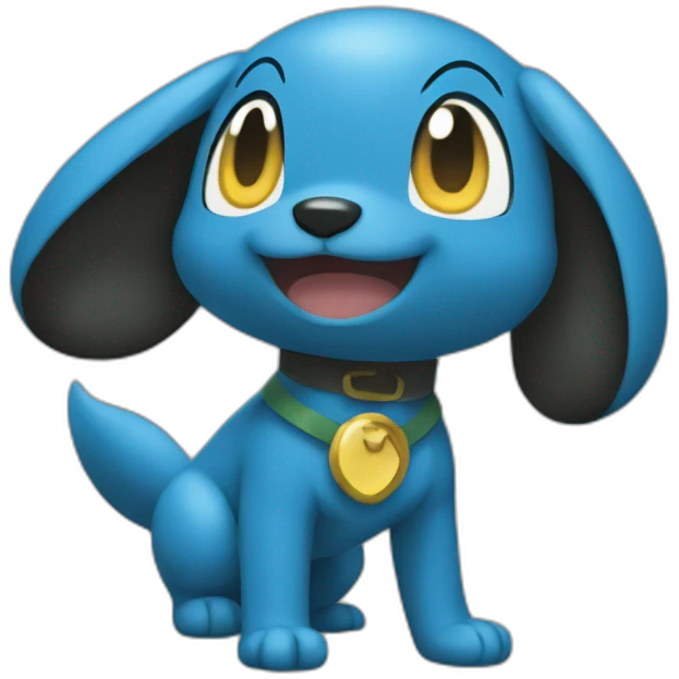 Riolu feliz  emoji