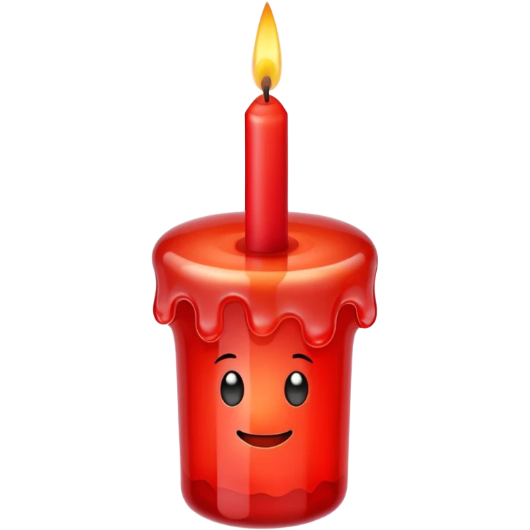  jelly on birthday candle emoji