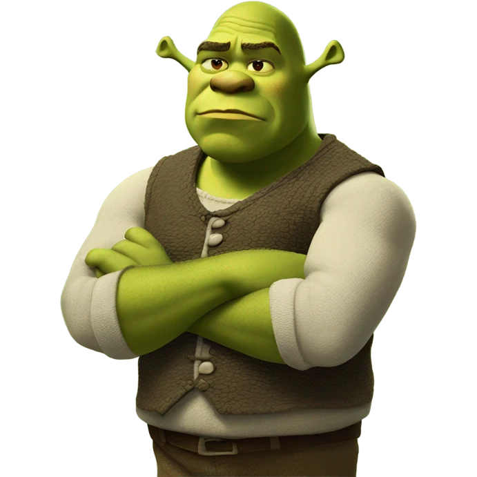 Shrek get out of my swamp emoji