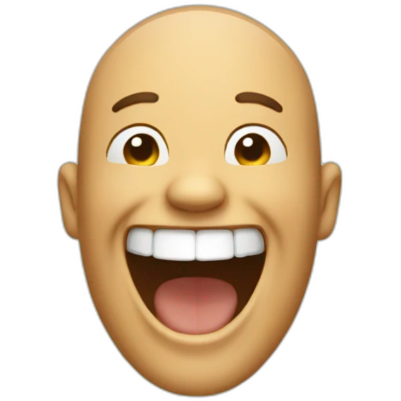 Men laughing  emoji