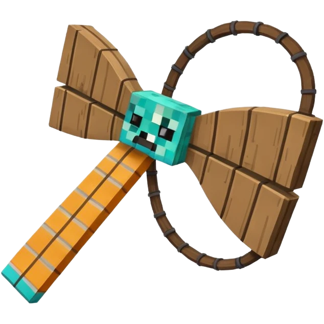 Minecraft bow emoji