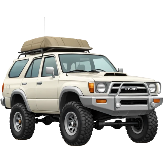 White 1st gen 4Runner emoji