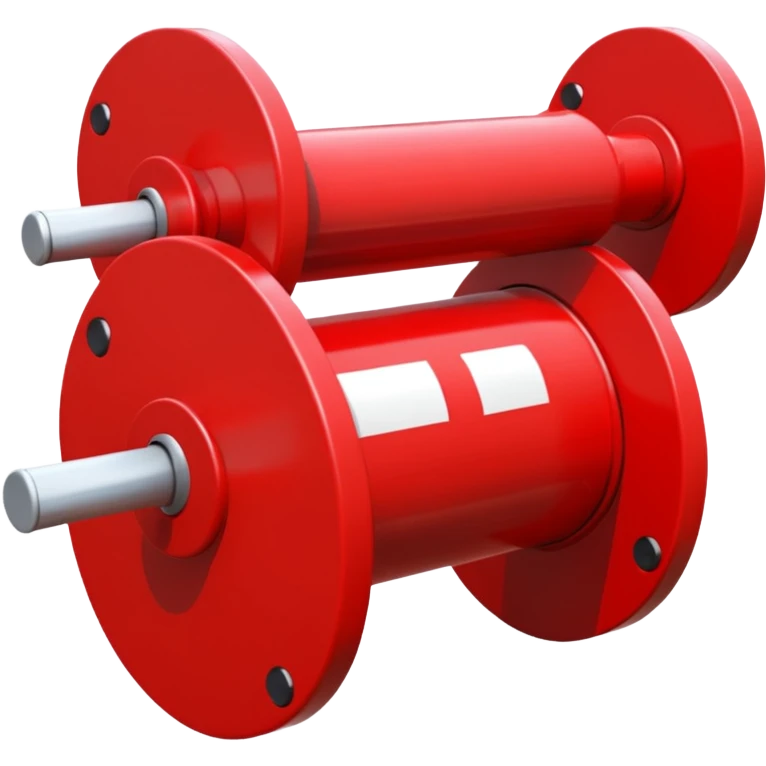 Représente moi une borne kilométrique rouge et blanche  emoji