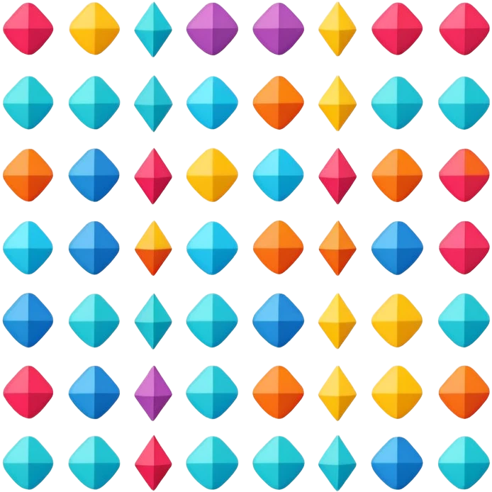 Flat design style game emoji