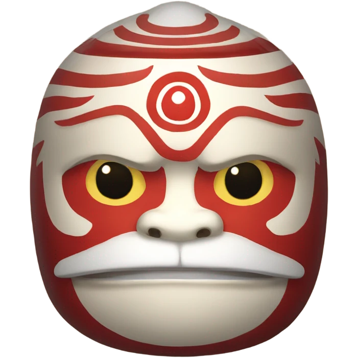 Daruma doll  emoji
