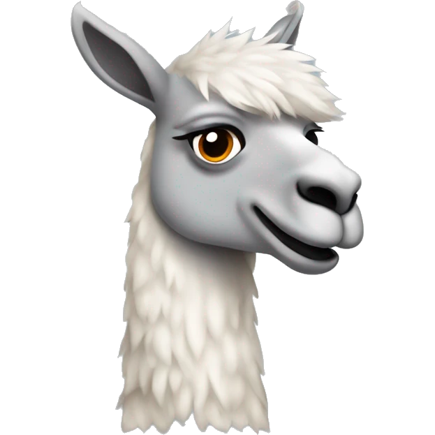 Llama de fuego color gris emoji