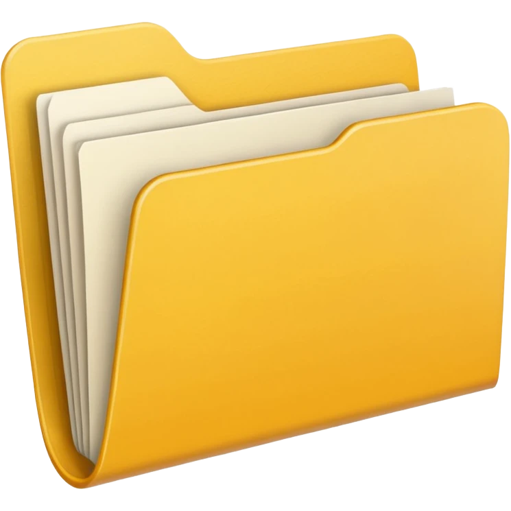 carpeta amarilla emoji