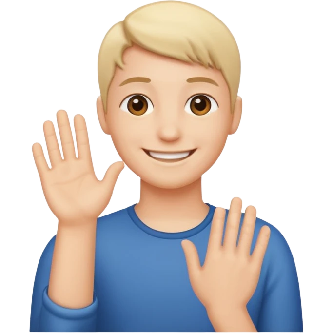 person patting themself on the back emoji
