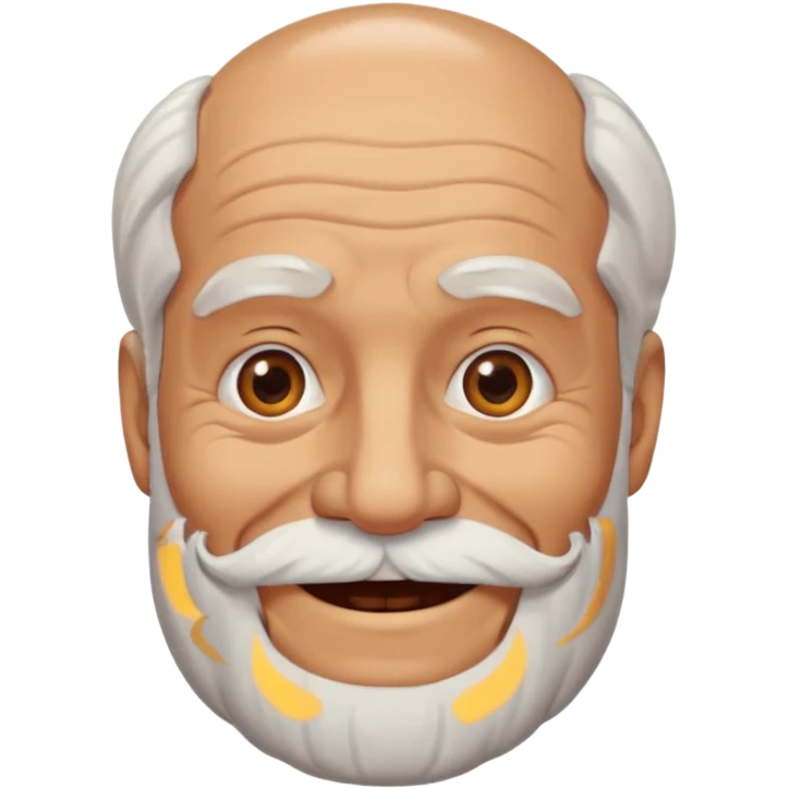 Nah çeken bir amca emoji