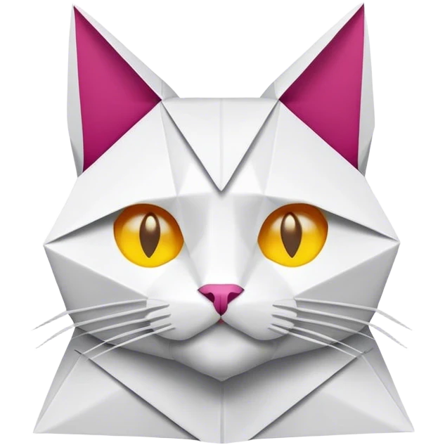 cat origami emoji