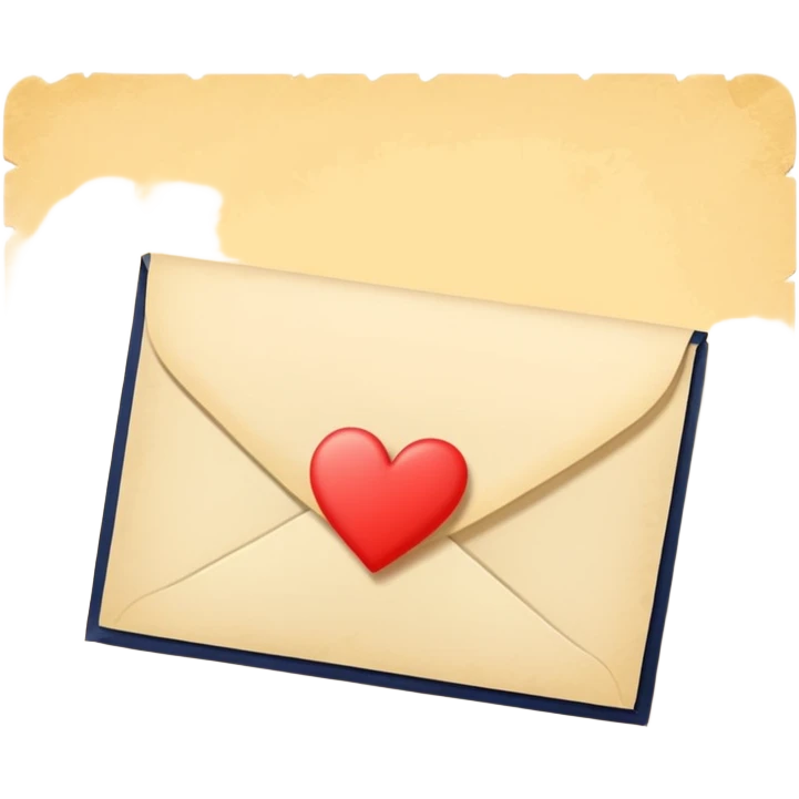 Love letter emoji