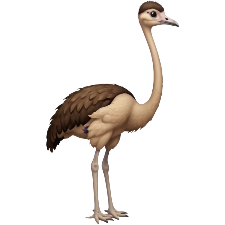 ostrich
 emoji