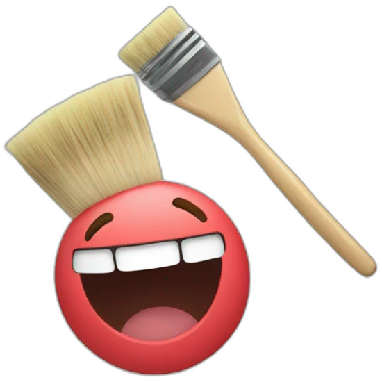 happybrush emoji