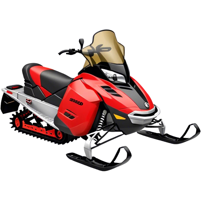 Skidoo snowmobile  emoji