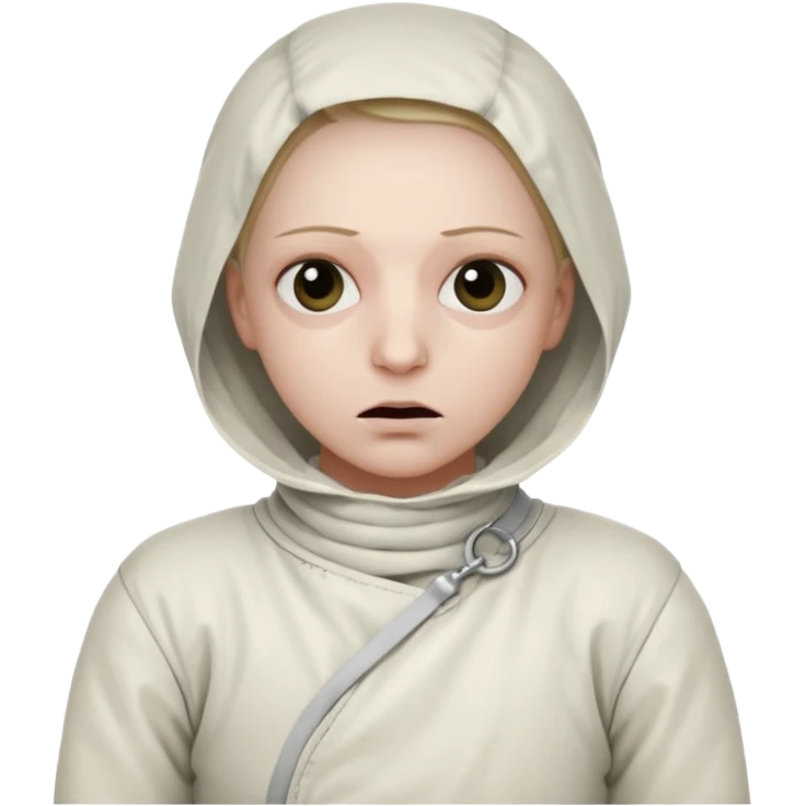 Пациент психиатрической больницы в смирительной рубашке emoji