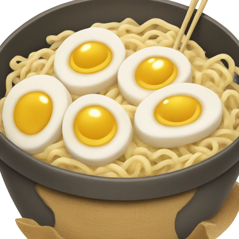 Ramen noodles  emoji