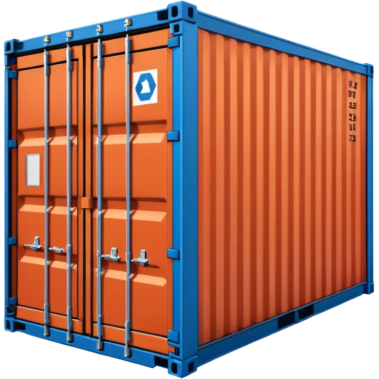 goods Contener emoji which is used for shipment of goods, single contaner, i want to use as emoji with size in height 24px and width in 24px emoji