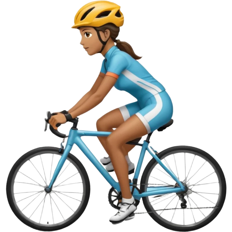 cyclist woman emoji