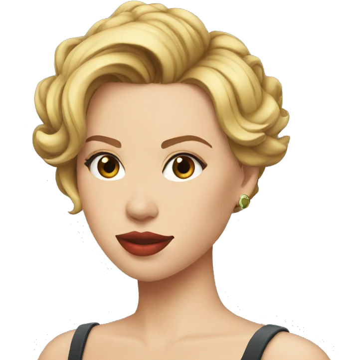 Scarlett Johansson emoji