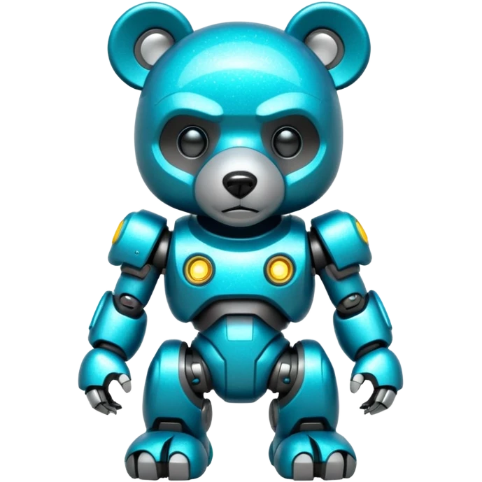 glitter mech bear cian cyberpunk emoji