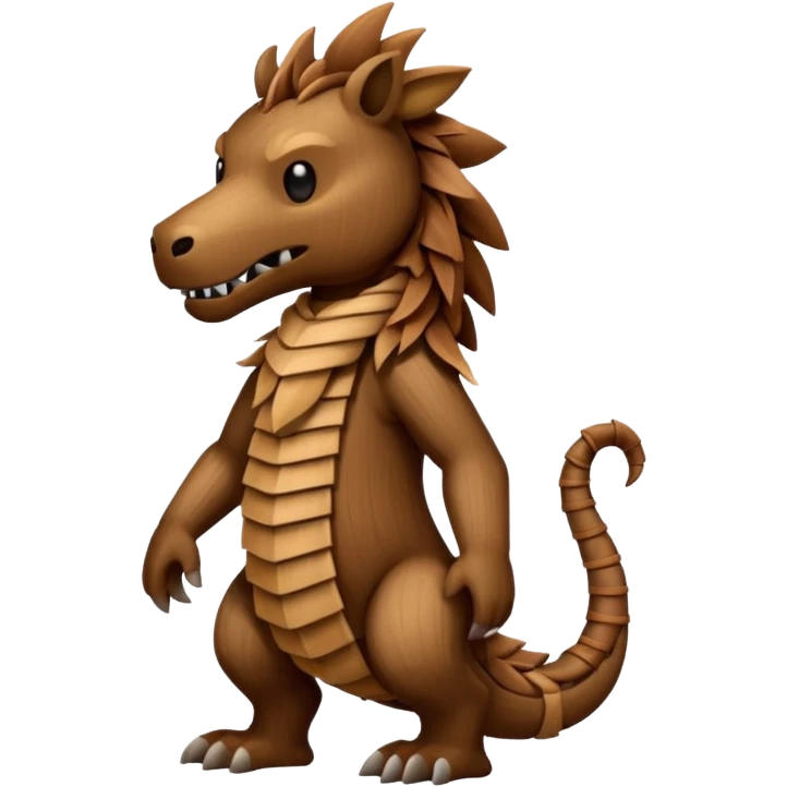 Wickerbeast, full body emoji