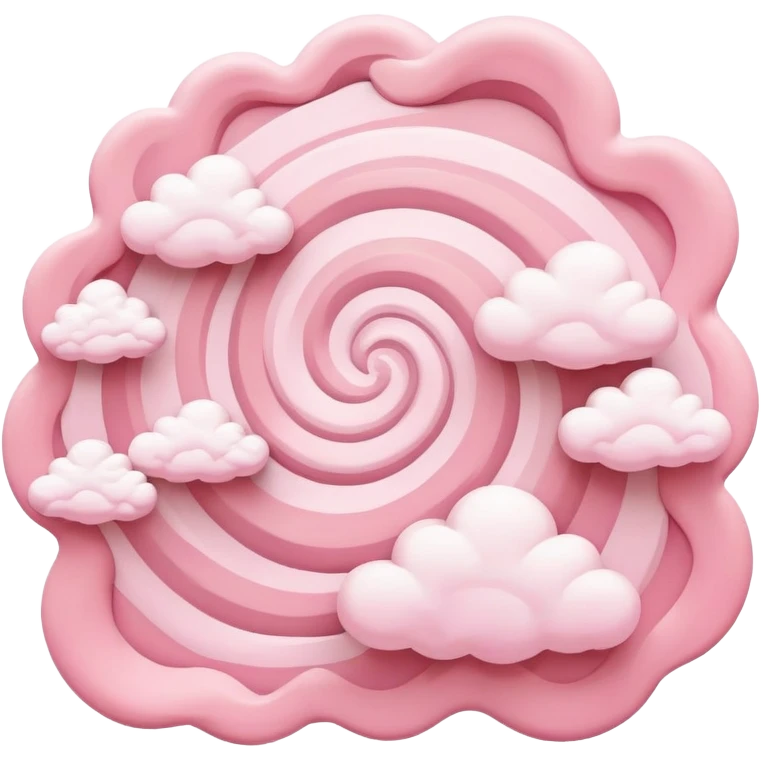 pink van gogh style spam sky emoji