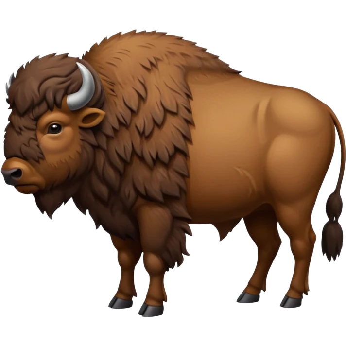Bison back structure emoji