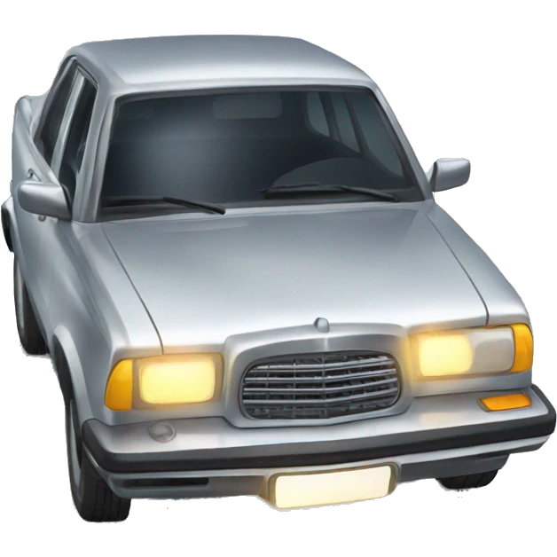 Shining car emoji