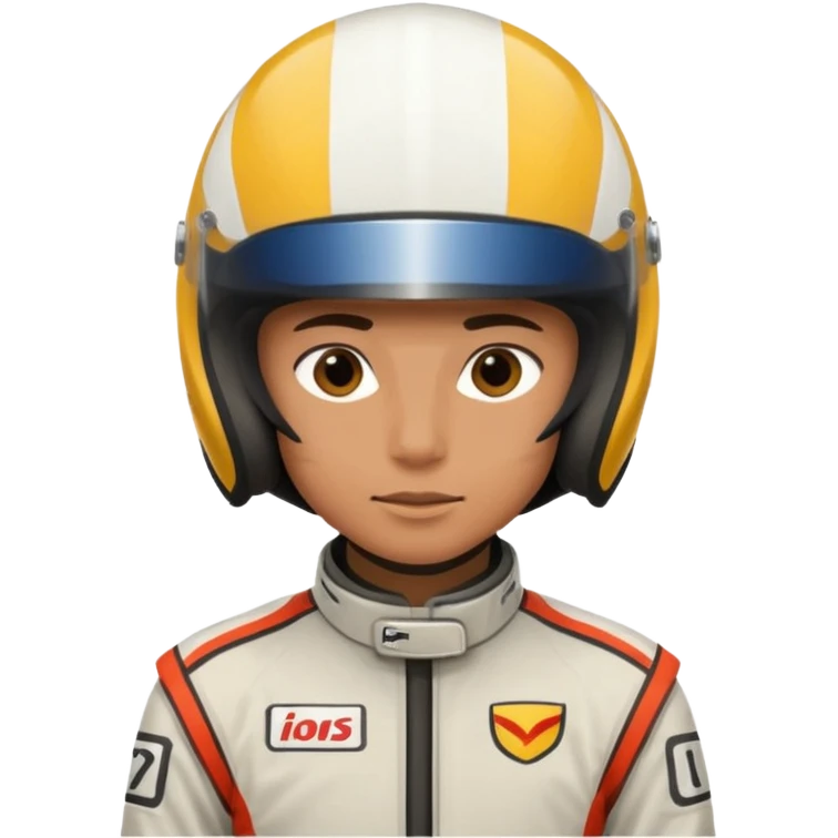 racing driver emoji
