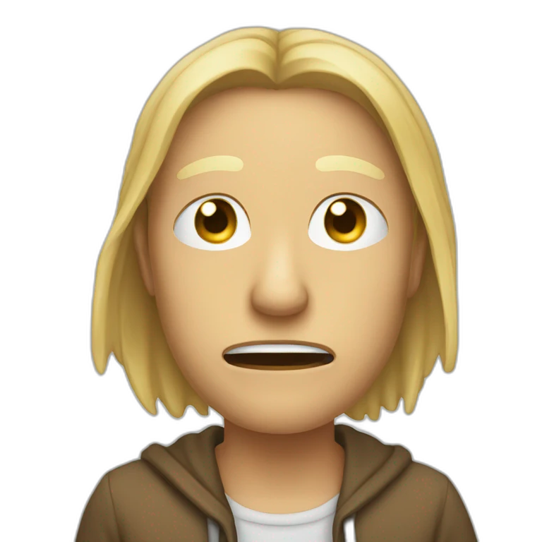 Qui pleure emoji