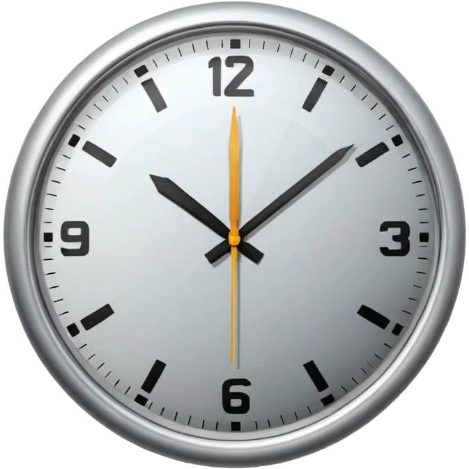 The time emoji