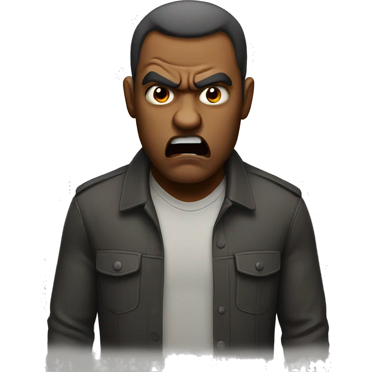 angry man emoji