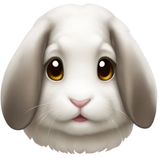 lop eared rabbit emoji