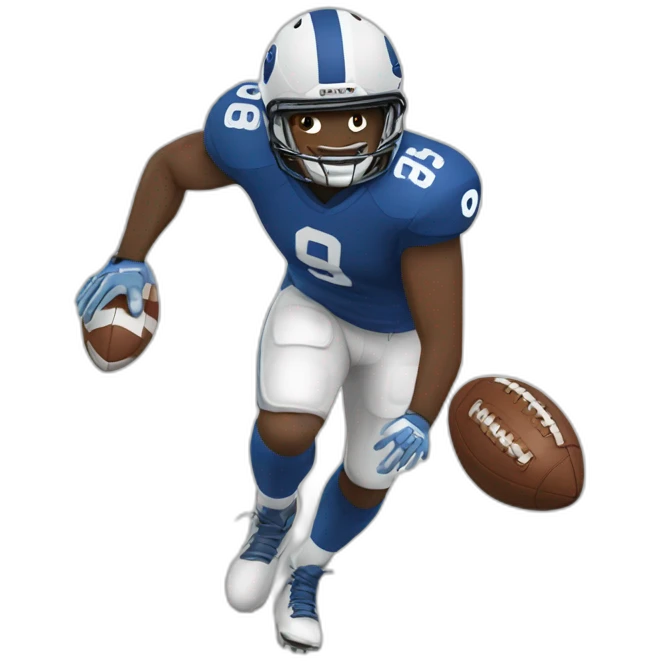 Football-player emoji