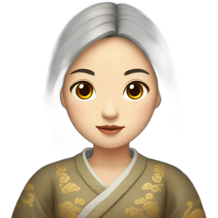 a girl from medieval china emoji