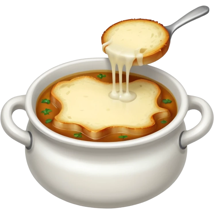 french onion soup emoji