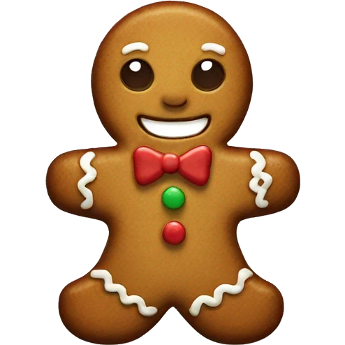 gingerbread  emoji