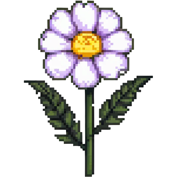 a beautiful flower emoji