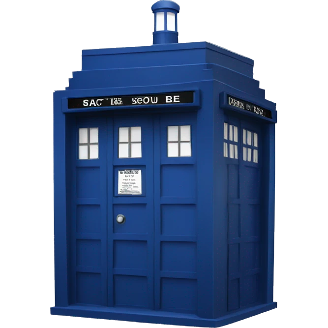 TARDIS emoji