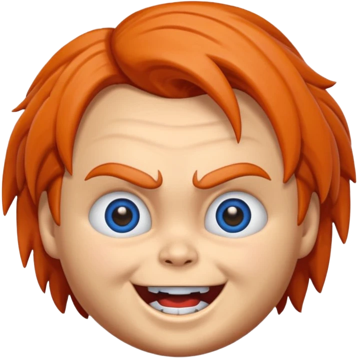 Un emojin de chuky emoji