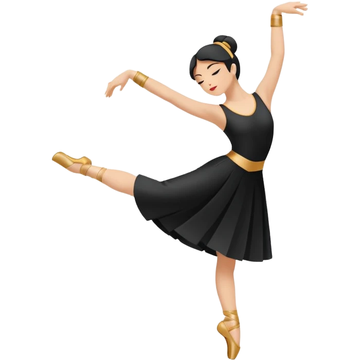 South (S): "dancer_south: Create a minimal flat-vector dancer icon facing south. Pose rotated to face down, suggesting downward movement. Black stroke 2px on transparent background, square canvas 1:1, SVG vector style, no text or facial features." emoji