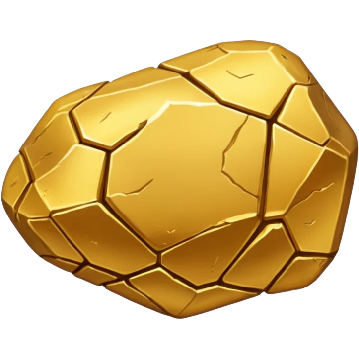 Gold nugget emoji
