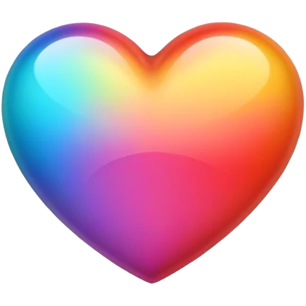 Heart multicolor emoji