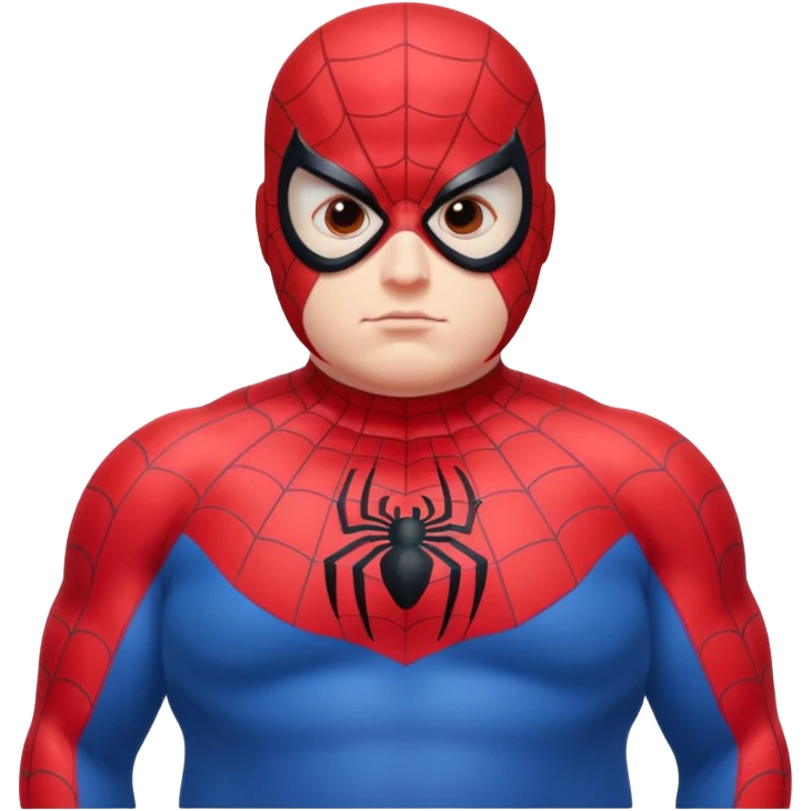Fat Spiderman emoji